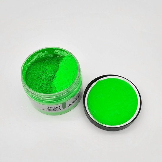 Jesmonite NEON Grün Pigment Pulver 50g